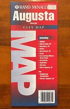 Rand-McNally city map: AUGUSTA GEORGIA USA © 1991 -South Carolina- Fort Gordon