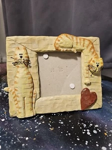 Kitty Katze Kenner Bilderrahmen Rahmen 3D Rahmen 6"x7" hält 4x4 Zoll - Bild 1 von 6