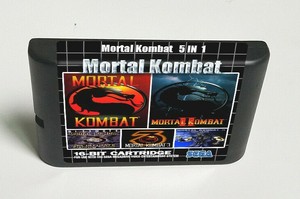Mortal Kombat 5 In 1 16 Bit MD for Sega Megadrive Genesis Video Game  Cartridge