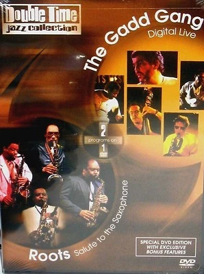 Double Time Jazz Collection ,ROOTS , GADD GANG, NEW DVD FREE SHIP, LIVE CONCERT  — 第 1/4 张图片