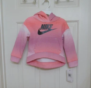 NWT Nike Pink Lilac Hooded Sweatshirt sz 2t - Picture 1 of 1
