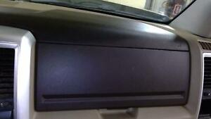 10-18 Dodge Ram Upper Dash Glove Box Storage Compartment ~ Brown (M9KT)