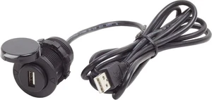 Blue Sea - 1044-BSS 12VDC USB 2.0 Port w/ Ext Cable (10EA) default title - Bild 1 von 2