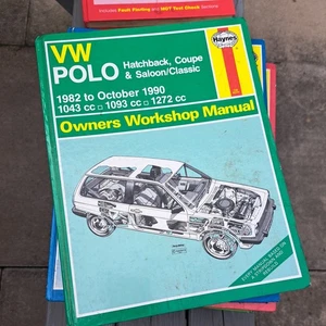 Volkswagen Polo Hatch Coupe Derby Estate Breadvan 86c VW Haynes Workshop Manual - Picture 1 of 1