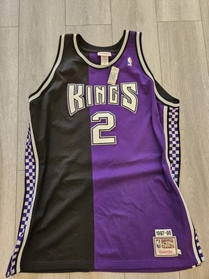 Mitchell Ness M&N Sacramento Kings Mitch Richmond Authentic Jersey Sz 52 Nwt 2xl - Image 1 of 4