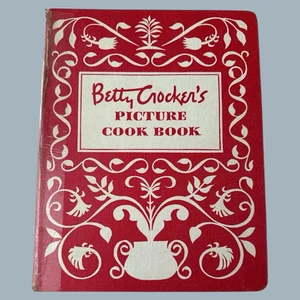 Betty Crocker Picture Cookbook 1950 1st Edition 9th Print Vintage HC Recipes - Bild 1 von 11