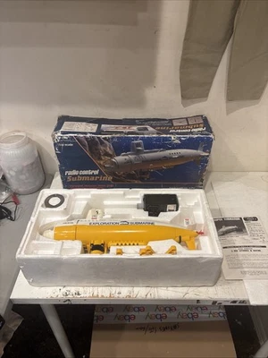 1983 NIKKO RC Exploration Submarine Sub 11400  in box Untested As Is - Image 1 of 4