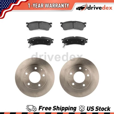 Rotores delanteros pastillas de freno de cerámica para Ford Probe_DV 1997 1993 1994 1995 1996 Foto 1 de 4