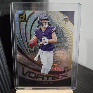 2024 Donruss Vortex J.J. McCarthy Card - Picture 1 of 2
