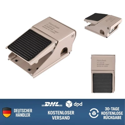 Pneumatischer Fußpedalschalter 3-Wege 2-Positionen Gummi  Automatisierung - Bild 1 von 4