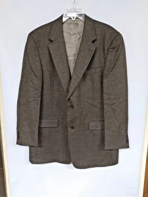 Austin Reed London Men's 46L Herringbone Blazer - Image 1 of 4