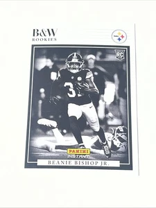 2024 Panini Instant B&W Rookies/680 RC Beanie Bishop Jr - Imagen 1 de 2