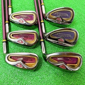 Ladies MARUMAN MAJESTY PRESTIGIO Gold Premium 6pcs Iron Set 7-9/PAS Flex-L No HC - Picture 1 of 10