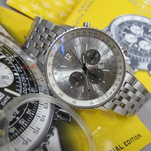 Breitling Navitimer 50th Anniv Ref A41322 Complete Set Live Auction 7-29 #033 - Photo 1/7