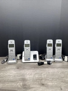 Panasonic KX-TGE260 Bluetooth Cordless Phone 4 Handsets Answering Machine - Picture 1 of 5