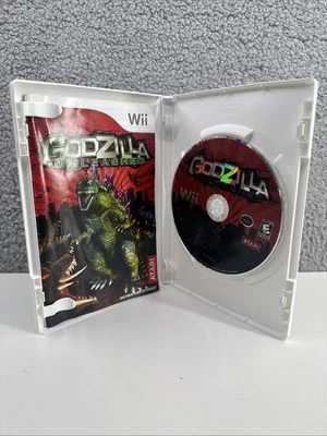 Godzilla: Unleashed (Nintendo Wii, 2007) DISC + MANUAL ONLY - Tested - Image 1 of 4