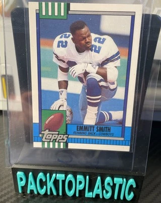 🔥1989 Topps Traded Emmitt Smith Rookie RC MINT! Dallas HOF🔥 Grade Ready!! B4 - Image 1 of 2