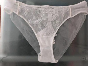 LA PERLA SIZE IT 3 FR42 UK14 US M WHITE PANTIES 75%POLYAMIDE 25%ELASTANE RRP$155 - Bild 1 von 12