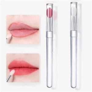 Cubierta de silicona bálsamos polvo para labios con 3 piezas bálsamos pinceles de maquillaje cepillo para máscara para labios - Imagen 1 de 20