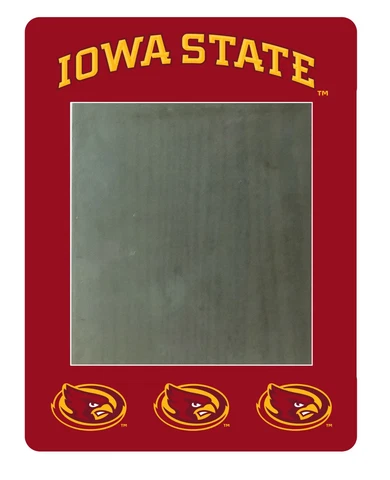 Iowa State University ISU Cyclones Framed Magnetic Locker Mirror Cover