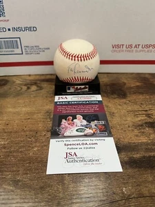 TOMMY LASORDA Signed OBNL Baseball HOF JSA AX 18960 - Picture 1 of 2