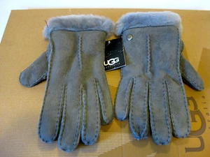 UGG SHEARLING WITH POINT GRAU DAMEN HANDSCHUHE US GRÖSSE M - Bild 1 von 3