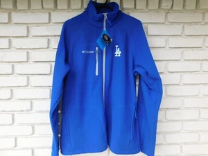 Columbia Fast Trek II Full Zipper Fleece Jacket - Large- Los Angeles Dodgers - Picture 1 of 8