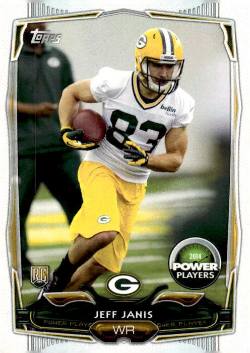 2014 Topps #PP-140 Jeff Janis Power Players Green Bay Packers - Image 1 of 2