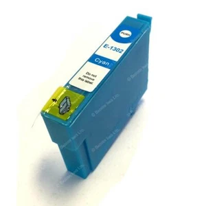 T1302 Cyan Compatible Ink Cartridge Non-OEM Equivalent to Stag Series - Picture 1 of 1