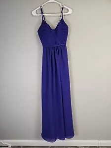 Sorella Vita Brautjungfernkleid Gr. 4 Sweetheart plissiert lang Maxi lila - Bild 1 von 7