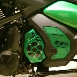 Green Front Sprocket Cover Chain Guard For KAWASAKI Ninja EX Versys Vulcan S 650 - Picture 1 of 11