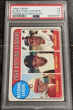 1969 Topps Batting Leaders PETE ROSE PSA 1.5 Matty Felipe Alou Pirates Braves