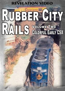 Rubber City Rails Band 2 Bunte frühe CSX DVD Akron Ohio L&N NS W&LE - Bild 1 von 2