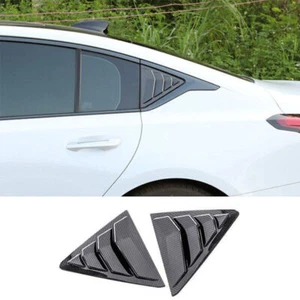 Cuarto de persiana de ventana de ventilación lateral de fibra de carbono para Cadillac CT5 2020-2023 - Imagen 1 de 11