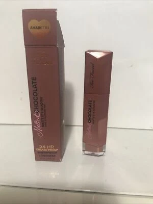 NIB Too Faced Melted Chocolate Matte Eyeshadow AMARETTO 4.9ml 0.16oz Full Size - Image 1 of 4