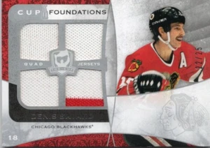 2008-09 Upper Deck The Cup Cup Foundations Quad CF-DE Denis Savard 22/25 - Picture 1 of 2