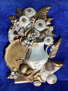 1970er Syroco Dart Wand Plakette Adler Maritim USA Adler #7297 27 1/2" x 22" Vintage - Bild 1 von 11