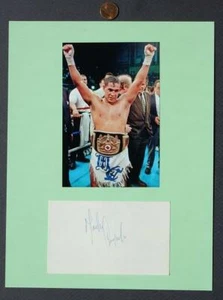 World Champion Boxer Hector Macho Camacho signed autograph & photo set SCARCE--- - Picture 1 of 1