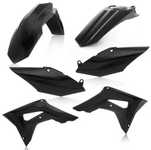 ACERBIS KIT PLASTICHE CARENE HONDA CRF 250 R 2018 2021 CRF 450 2017 2020 NERO - Foto 1 di 1