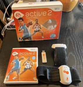 Wii EA Sports Active 2 Game With Arm & Leg Bands And Dongle - Picture 1 of 4