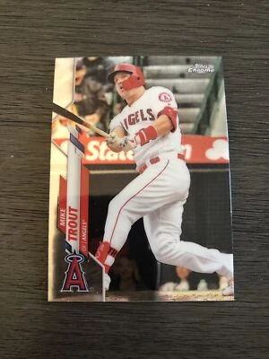 2020 Topps Chrome-Mike Trout #1 - Image 1 of 2