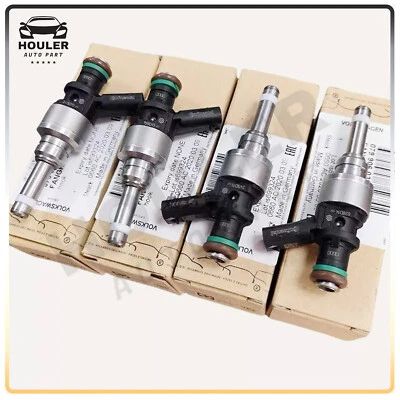 4X OEM For Audi A8 S8 S6 S7 RS7 4.0T R8 Touareg RS5 4.2 Fuel injectors 079906036 - Image 1 of 4