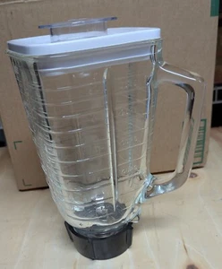 Oster Regency Kitchen Center Glass Blender Jar w/Lid - Excellent Cond. - VINTAGE - Picture 1 of 10