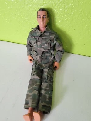 Vintage M&C Action Figure Military Army Fatigues 12" Toy G.I. JOE - Image 1 of 4