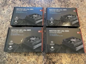 Noctua NH-L9a-AM4 chromax.Black Low-Profile CPU Cooler for AMD AM4 Black - Zdjęcie 1 z 8