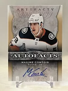 2021-22 UD Artifacts Autofacts Maxine Comtois Auto #AF-MC - Foto 1 di 2