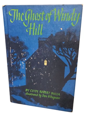 The Ghost of Windy Hill Vtg Childrens Book Spooky Haunt 1968 Author Clyde Bulla - Image 1 of 4