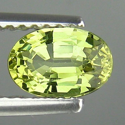 1.09Ct "AIGS" CERTIFIED ! UNHEATED YELLOWISH GREEN CHRYSOBERYL FROM SRILANKA - Image 1 of 4