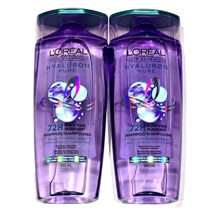 2er Pack L'oreal Paris Hyaluron Pure 72h Purifying Shampoo Entfernt Unreinheiten... - Bild 1 von 1