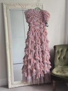 Needle & Thread Genevieve Rose Bluebell gown - Picture 1 of 8